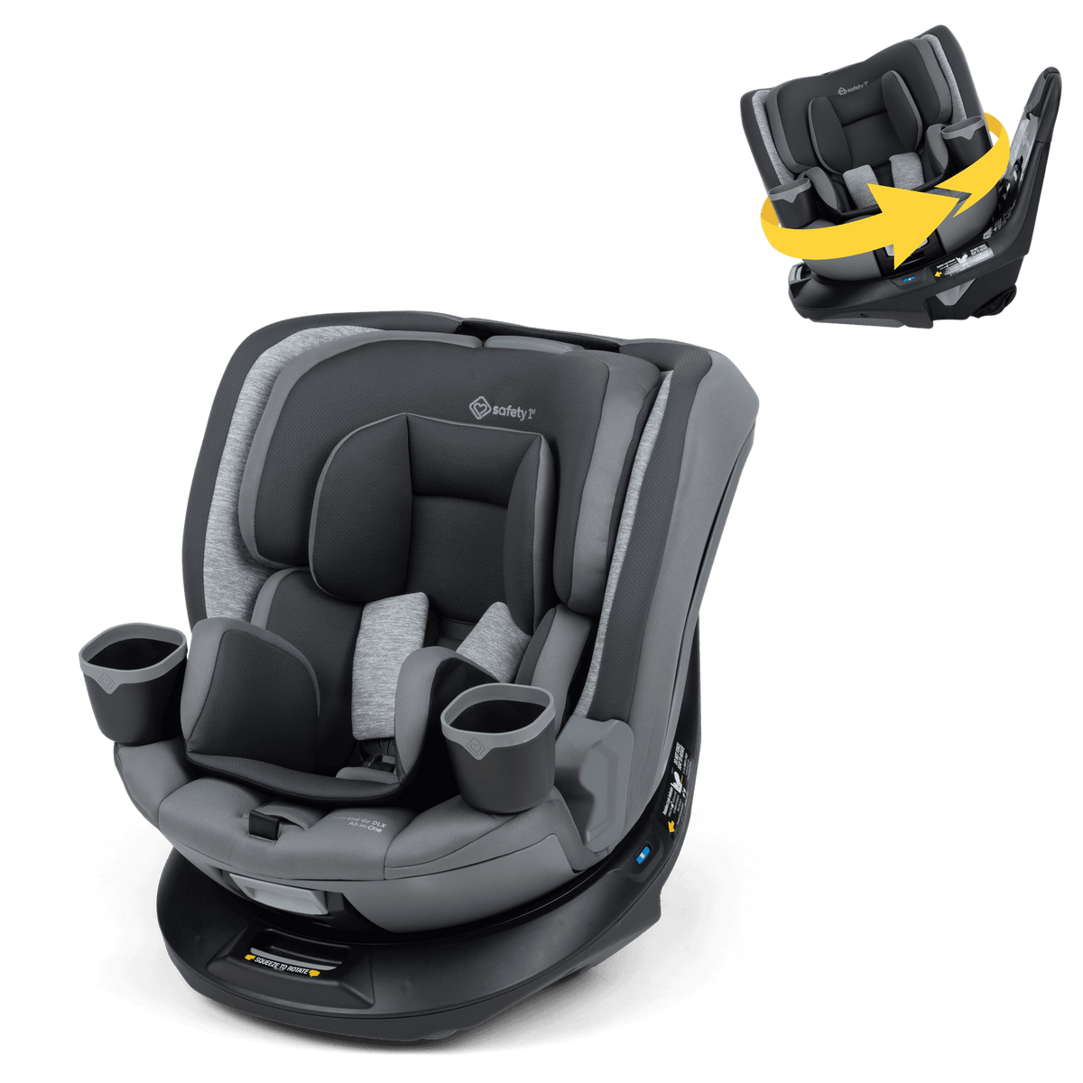 Turn and Go 360° DLX Rotating All-in-One Convertible Car Seat